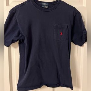Polo by Ralph Lauren Navy Blue Shirt Size L